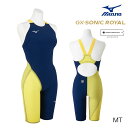 ミズノ 競泳水着 レディース GX SONIC ROYAL MT WA承認モデル ハーフスーツ 布帛素材 競泳全種目 短距離〜中・長距離 …