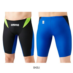 【クーポン利用で10%OFF】アリーナ ARENA 競泳水着 メンズ WA承認 ハーフスパッツ AQUA ADVANCED AQUA XTREME ARN-1026M fina マーク あり