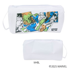 【店内商品3点以上でさらに3％OFFクーポン配布中】アリーナ ARENA 水泳 プルーフバッグ Mサイズ MARVEL マーベル プルーフポーチ 2025年秋冬モデル AS5FBZ83U
