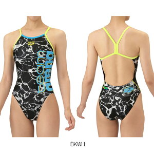 【店内商品3点以上でさらに3%OFFクーポン配布中】アリーナ ARENA 競泳水着 練習用水着 レディース トレーニングワンピース オープンバック タフスーツ タフスキンT2E team arena 競泳練習水着 202