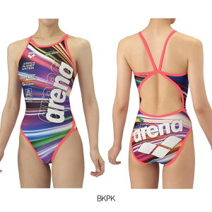 【店内商品3点以上でさらに3%OFFクーポン配布中】アリーナ ARENA 競泳水着 練習用水着 レディース トレーニングワンピース オープンバック タフスーツ タフスキンT2E 競泳練習水着 2025年秋冬