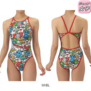 【店内商品3点以上でさらに3%OFFクーポン配布中】アリーナ ARENA 競泳水着 練習用水着 ジュニア女子 トレーニングワンピース オープンバック タフスーツ アリーナ君 タフスキンT2E 競泳練習