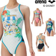 アリーナ ARENA 競泳水着 練習用水着 レディース トレーニングワンピース オープンバック ディズニー “…