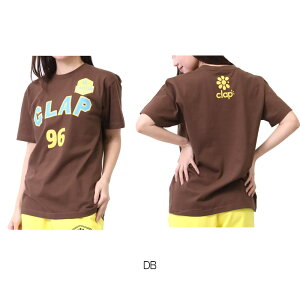 【店内商品3点以上でさらに3%OFFクーポン配布中】クラップ CLAP クラップチーム ティーレディース Tシャツ 半袖 スポーツアパレル トレーニング フィットネス 女性 CTS25037