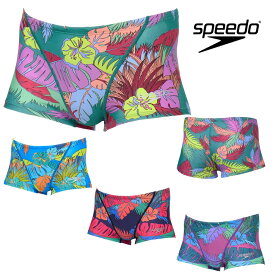 【店内商品3点以上でさらに3％OFFクーポン配布中】スピード SPEEDO 競泳水着 練習用水着 メンズ ヴィンテージアロハターンズボックス ENDURANCE ECO 競泳練習水着 2025年秋冬モデル ST52554