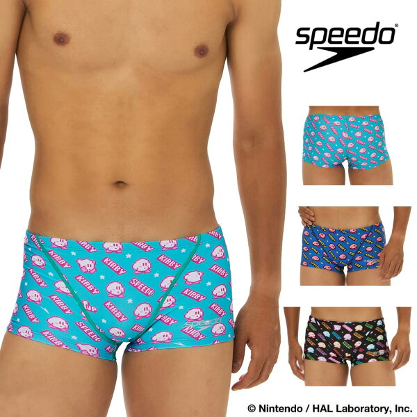 【店内商品3点以上でさらに3％OFFクーポン配布中】スピード SPEEDO 競泳水着 練習用水着 メンズ カービィ1アップクラシックターンズボックス ENDURANCE ECO 競泳練習水着 2026年春夏モデル ST52603