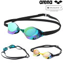 アリーナ ARENA 水泳 レーシングゴーグル アクアフォーススイフトエース AQUAFORCE SWIFT A ミラーレンズ レンズパッ…
