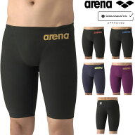 アリーナ ARENA 競泳水着 メンズ WA承認モデル レーシングスパッツ ハーフレッグ AQUAFORCE FUSION-ONE …