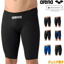 【店内商品3点以上でさらに3％OFFクーポン配布中】アリーナ ARENA 競泳水着 ジュニア男子 WA承認モデル AQUA ADVANCED AQUA XTREME レーシングスパッツ ハーフレッグ AS6SRC23B fina マーク あり