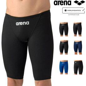 【店内商品3点以上でさらに3％OFFクーポン配布中】アリーナ ARENA 競泳水着 メンズ WA承認モデル AQUA ADVANCED AQUA XTREME レーシングスパッツ ハーフレッグ 2026年春夏モデル AS6SRC23M fina マーク あり