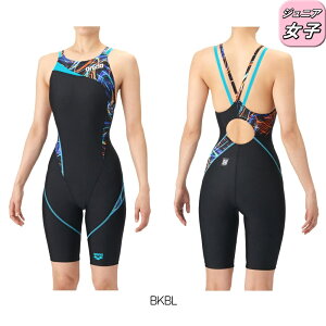 �A���[�i ARENA ���j���� �W���j�A���q WA���F���f�� AQUA RACING ECO AQUA STRIPE �_�u���X�g���b�v ���[�V���O�����s�[�X�X�p�b�c �I�[�v���o�b�N �n�[�t���b�O �I�[���C������ 2026�N�t�ă��f�� AS6SR