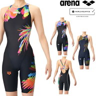 アリーナ ARENA 競泳水着 レディース WA承認モデル AQUA RACING ECO AQUA STRIPE レーシングワンピースス…