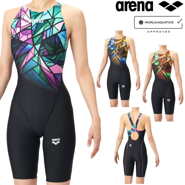 楽天市場】アリーナ ARENA 競泳水着 レディース WA承認モデル AQUA 