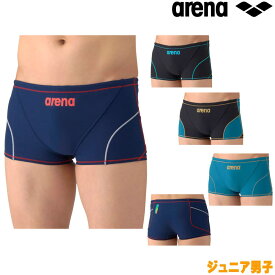 【店内商品3点以上でさらに3％OFFクーポン配布中】アリーナ ARENA 競泳水着 練習用水着 ジュニア男子 タフスーツ タフスキンE トレーニングスパッツ ショートレッグ 競泳練習水着 2026年春夏モデル AS6SWM04B