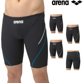【店内商品3点以上でさらに3％OFFクーポン配布中】アリーナ ARENA 競泳水着 練習用水着 メンズ トレーニングスパッツ ハーフレッグ タフスーツ タフスキンE 競泳練習水着 AS5SWM00M