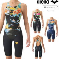 アリーナ ARENA 競泳水着 レディース WA承認モデル レーシングワンピーススパッツ オープンバック ハーフ…