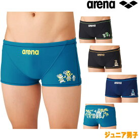 【店内商品3点以上でさらに3％OFFクーポン配布中】アリーナ ARENA 競泳水着 練習用水着 ジュニア男子 トレーニングスパッツ ショートレッグ タフスーツ アリーナくん タフスキンE 競泳練習水着 2026年秋冬先行モデル AS6FWM19B