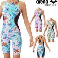 アリーナ ARENA 競泳水着 練習用水着 レディース トレーニングワンピーススパッツ オープンバック ハーフ…