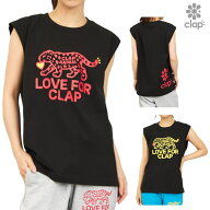 【店内商品3点以上でさらに3％OFFクーポン配布中】クラップ CLAP クラップアニマル タンク レディース タ…