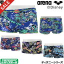 【3点以上のお買い物で5%OFFクーポン配布中】アリーナ ARENA 競泳水着 メンズ タフスーツ 練習用水着 ショートボックス タフスキンD ディズニーシリー...