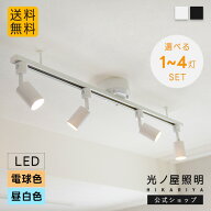 【RAIL-spotlight】ダクトレール スポットライト GU10 LED電球付 シーリングライト レールライト ライテ…
