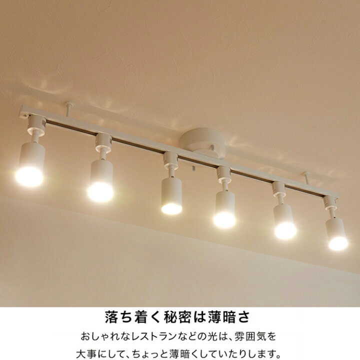 楽天市場】【RAIL-spotlight LED電球付】シーリングライト ダクト 