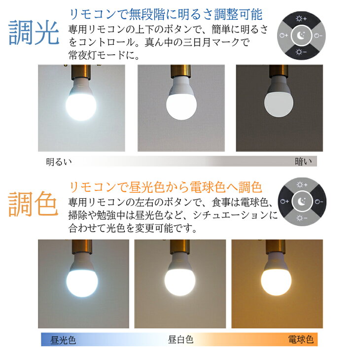 楽天市場】【調光調色 HIKARIYAシリーズ 専用リモコン】 タイマー 