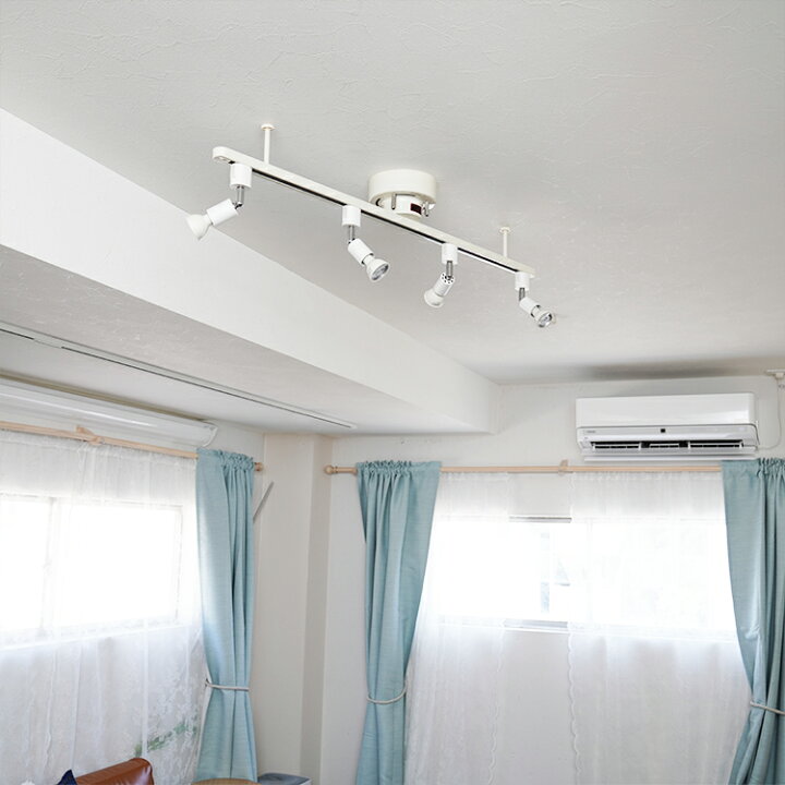 楽天市場】【10個セット LED電球付き】ダクトレール用 スポットライト 