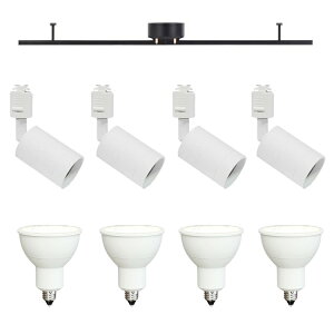 �y1~4���z�yRAIL-spotlight LED�d���t�z�V�[�����O���C�g �_�N�g���[���p �X�|�b�g���C�g GU10 ���^ LED �d���F �����F 40W���� �Ɩ���� �V��Ɩ� �ԐڏƖ� �_�C�j���O ���r���O �L�b�`�� �Q�� �x�b