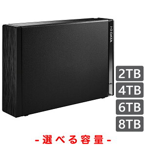 �A�C�E�I�[�E�f�[�^ �e���r�^��&�p�\�R�����Ή� �O�t���n�[�h�f�B�X�N 2TB/4TB/6TB/8TB