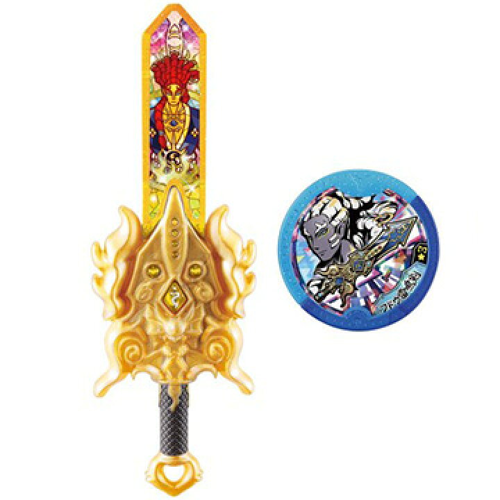 楽天市場 バンダイ 妖聖剣シリーズex Dxフドウ雷鳴剣妖聖剣 Ver 不動明王 界 妖怪yメダルセット ひかりtvショッピング 楽天市場店
