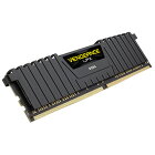 【期間限定エントリーで最大P24倍】 Corsair 内蔵メモリ DDR4 3200MHz 8GB 1x8GB DIMM Unbuffered 16-18-18-36 Vengeance LPX Black 1.35V for Ryzen/AM4 CMK8GX4M1Z3200C16