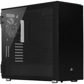 【期間限定エントリーで最大P24倍】 Corsair PCケース Carbide 678C Tempered Glass -Black- CC-9011167-WW