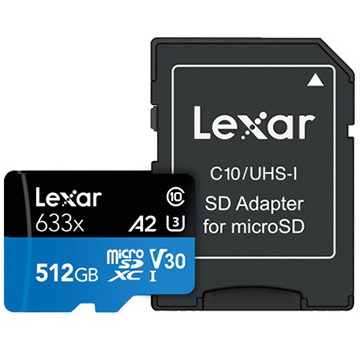 Lexar microSDXCカード 512GB （並行輸入品） LSDMI512BB633A