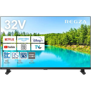 TVS REGZA yt@[rbVizREGZA(OU)32V^ter nfW/BS/CS W`[i[/YouTube/AirPlay/ [J[1Nۏ 32V35N(R)