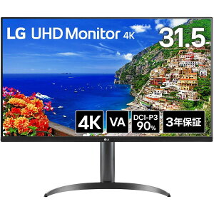 LG Electronics Japan tfBXvC 31.5^/3840×2160/ubN 32UR550K-B