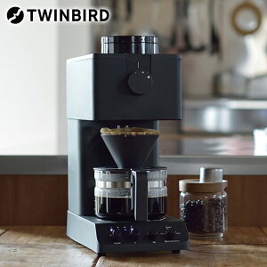 �c�C���o�[�h TWINBIRD �S�����R�[�q�[���[�J�[ 3�t�p �u���b�N �R�[�q�[ �~���t�� �R�[�q�[�}�V�� �S�����R�[�q�[ �h���b�v �R�[�q�[�}�V�[�� ���O�� CM-D457B