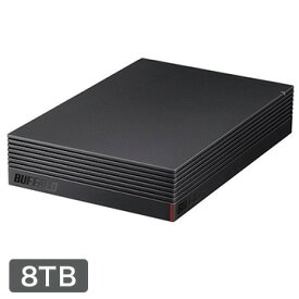 BUFFALO バッファロー 外付けHDD 8TB USB3.1/USB3.0用 HD-NRLD8.0U3-BA