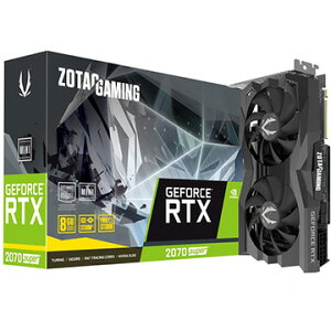 ZOTAC グラフィックボード GAMING GeForce RTX 2070 SUPER MINI ZTRTX2070SMINI-8GBGDR6/ZT-T20710E-10M