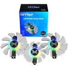 【期間限定エントリーで最大P24倍】 SAPPHIRE 交換用ファン SAPPHIRE GEAR ARGB FAN (3 IN 1) FOR NITRO+ RX 5700 SERIES LITE 4N004-03-20G