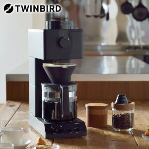 �c�C���o�[�h TWINBIRD �S�����R�[�q�[���[�J�[ 6�t�p �R�[�q�[ �~���t�� �R�[�q�[�}�V�� �S�����R�[�q�[ �h���b�v �R�[�q�[�}�V�[�� ���O�� CM-D465B