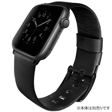 UNIQ ﾕﾆｰｸ Mondain メーカー直売 Apple 【通販 Watch 44 Strap UNIQ-44MM-MONBLK Midnight