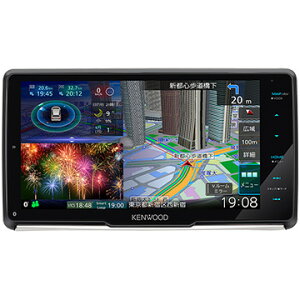 ケンウッド 彩速ナビ 9V型フローティングナビ 地デジ Bluetooth/ハイレゾ対応 MDV-M907HDF