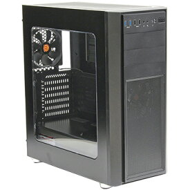 【期間限定エントリーで最大P24倍】 Thermaltake PCケース Versa H26 Black /w casefan + 500W For PCD CA-3J5-50M1WJ-01