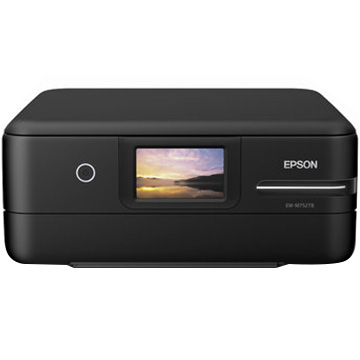 EPSON A4カラーIJ複合機 全商品オープニング価格 5色 Wi-Fi 在庫処分 4.3型Wタッチ EW-M752TB ブラック