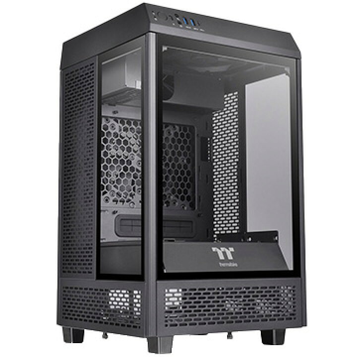 楽天市場 Thermaltake Pcケース The Tower 100 Ca 1r3 00s1wn 00 ひかりtvショッピング 楽天市場店