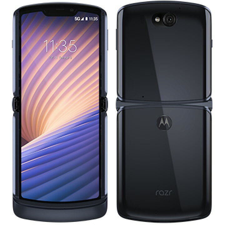 楽天市場】Motorola razr 5G 8GB/256GB ポリッシュグラファイト 