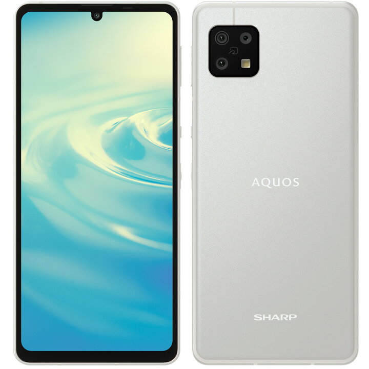 楽天市場】SHARP AQUOS sense6 6GB/128GB シルバー［SIMフリースマホ  