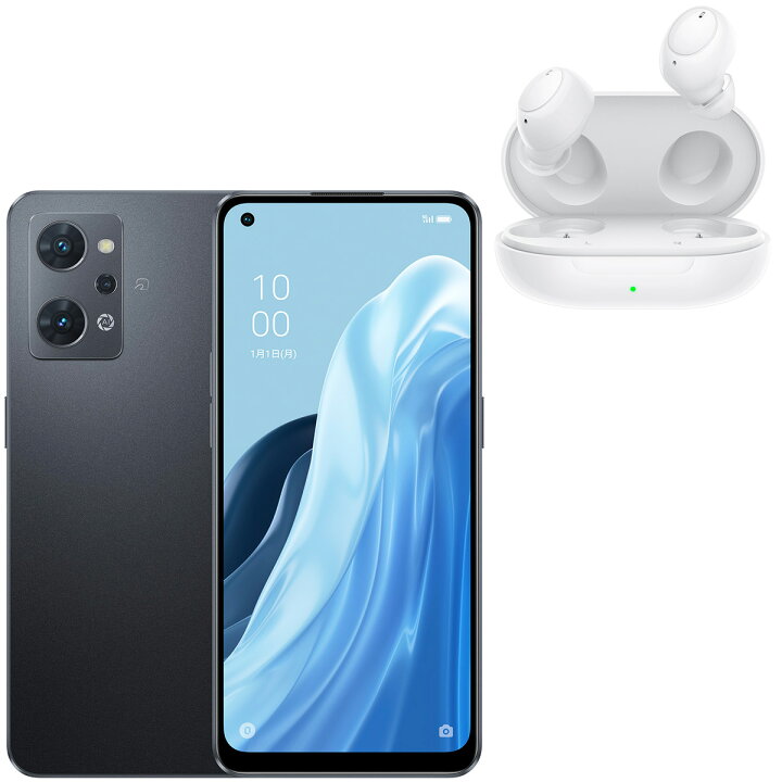 楽天市場】OPPO OPPO Reno7 A スターリーブラック イヤホンセット [SIM 