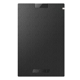 BUFFALO バッファロー 外付けSSD ポータブル USB3.2 Gen1 Type-A 1.0TB ブラック SSD-PG1.0U3-BC/D